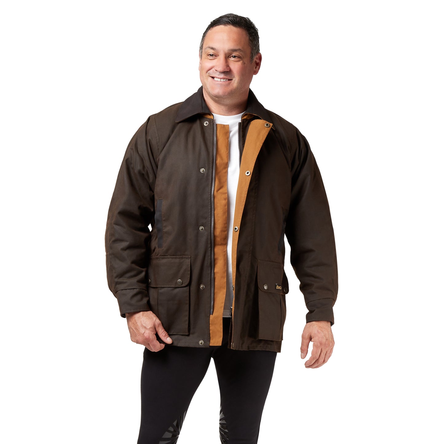 Syd Hill Oilskin Stockman Deluxe Jacket