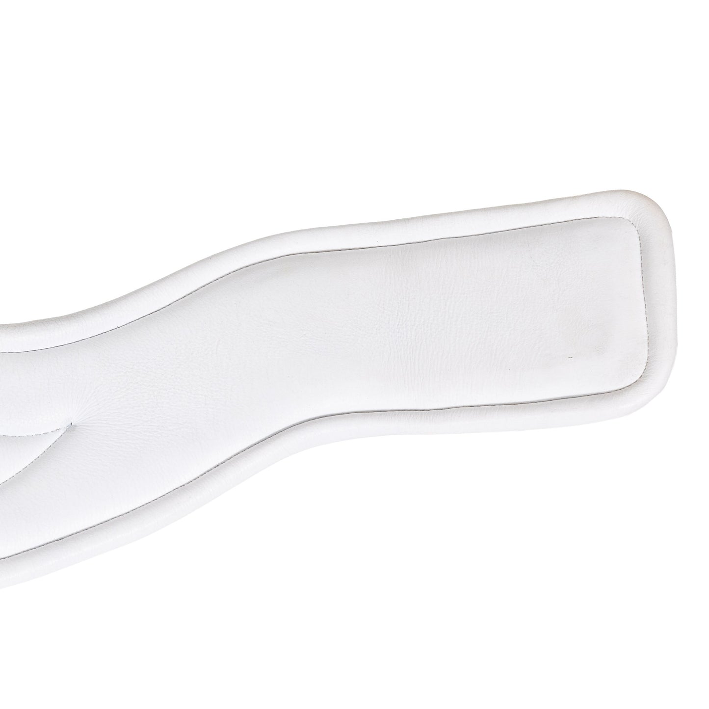 Syd Hill Anatomical Leather Dressage Girth - White Backing