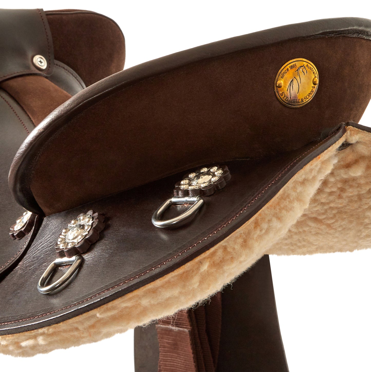 Syd Hill Premium Half Breed Saddle - Non Adjustable Tree - Clearance