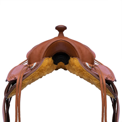 Syd Hill Byron Treeless Western Saddle