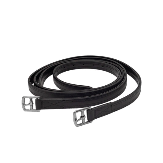 Syd Hill PVC Stitched Stirrup Leathers 140cm - Clearance