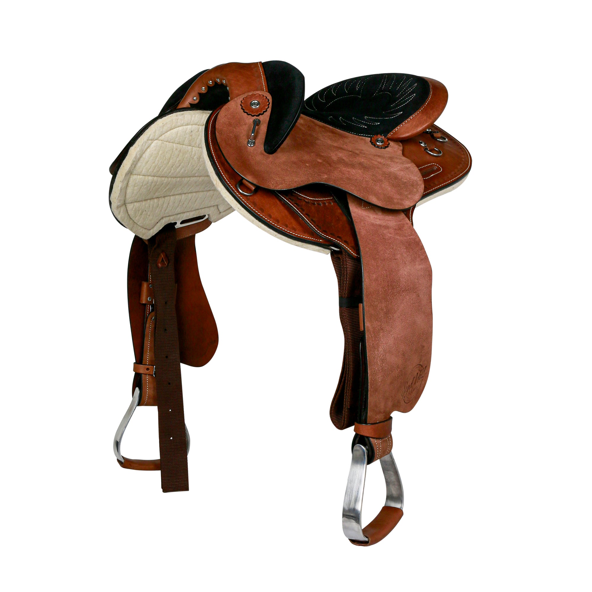 Syd Hill Gibson Half Breed Saddle - SHXP Adjustable Tree