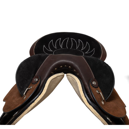Syd Hill Gibson Half Breed Saddle - SHXP Adjustable Tree