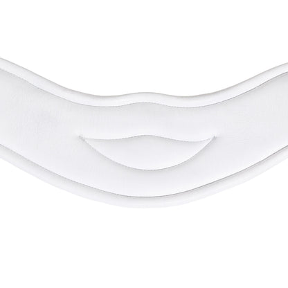 Syd Hill Anatomical Leather Dressage Girth - White Backing