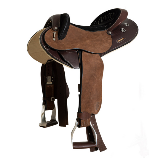 Syd Hill Gibson Half Breed Saddle - SHXP Adjustable Tree