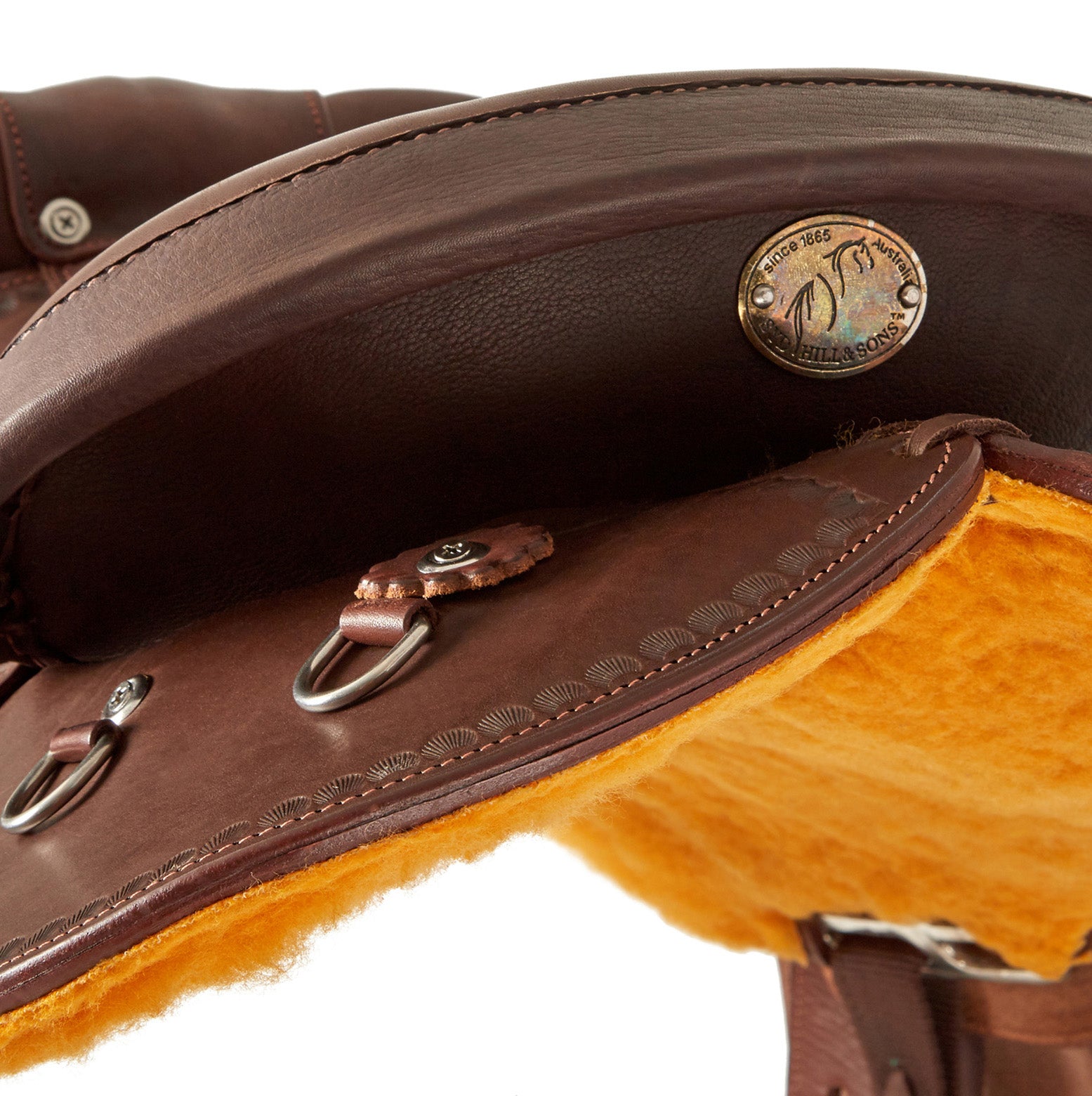 New! Syd Hill Half Breed Saddle - Non Adjustable Tree