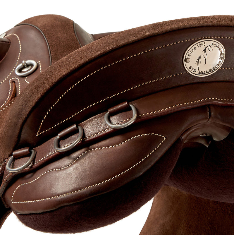 Syd Hill Premium Stock Saddle, Leather - SHX Adjustable Tree