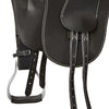 Syd Hill Premium Stock Saddle with Swinging Fender,  Synthetic - SHX Adjustable Tree