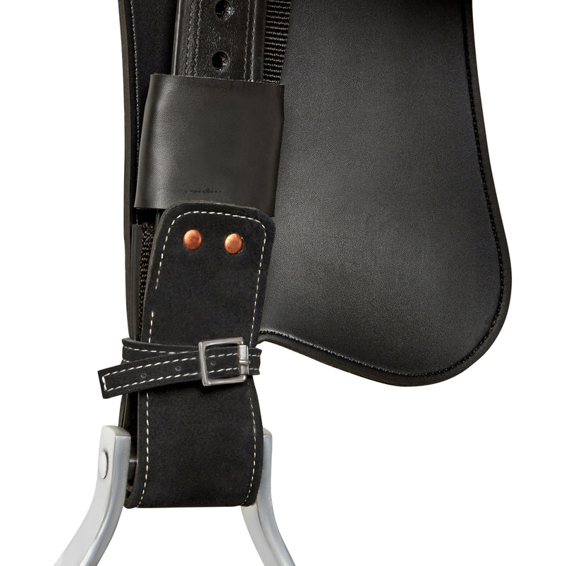 Syd Hill Premium Stock Saddle with Swinging Fender,  Synthetic - SHX Adjustable Tree