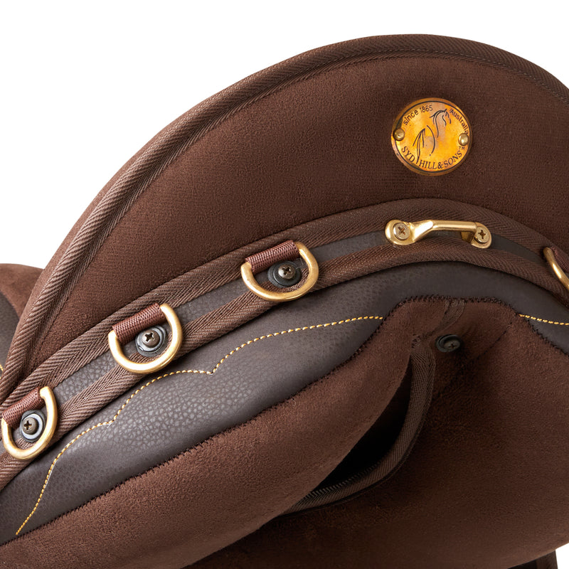 Syd Hill Regular Stock Saddle, Synthetic - Non Adjustable Tree