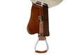 Syd Hill Gibson Half Breed Saddle, Roughout Leather - SHXP Adjustable Tree and Panels