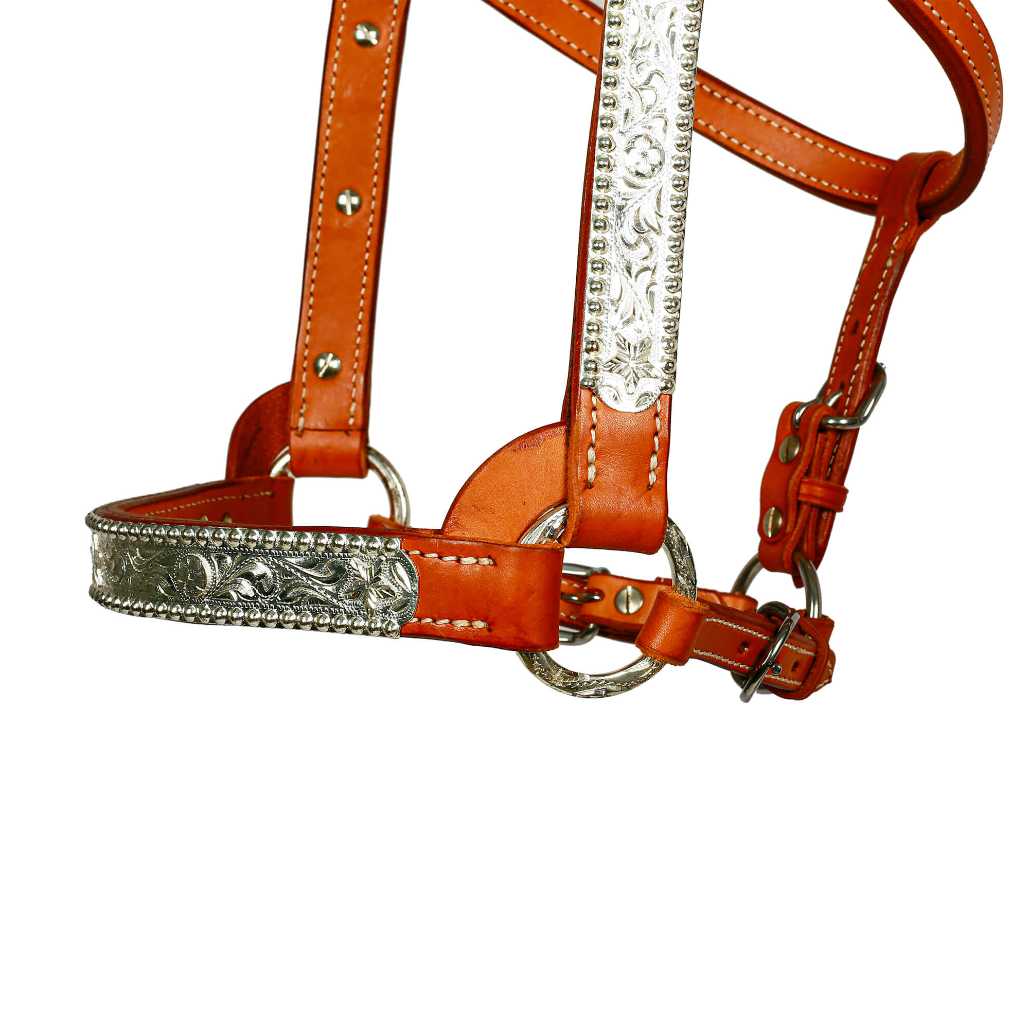 Syd Hill Buller Show Halter- Full Size=Natural