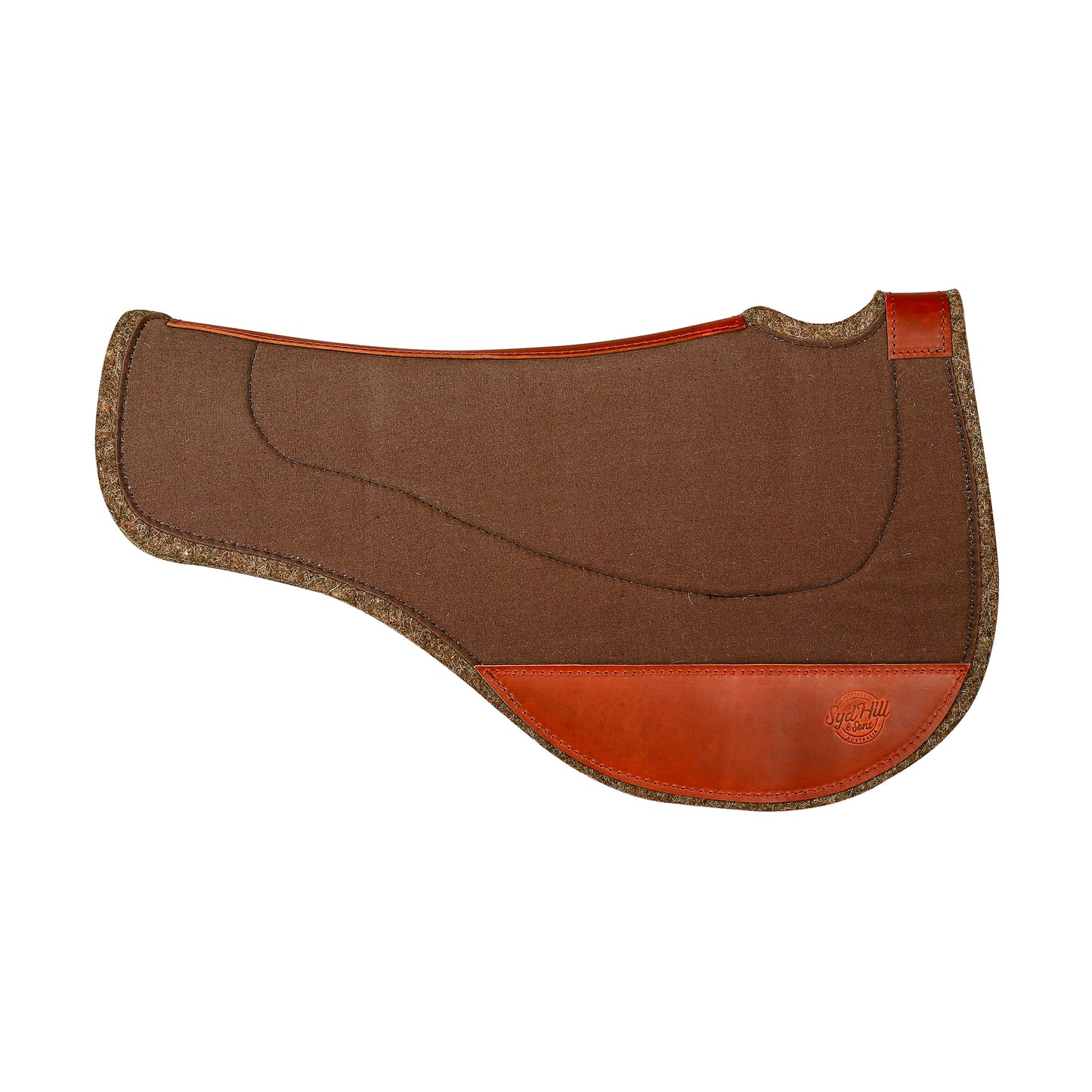 Syd Hill Contoured Round Saddle Pad - Standard