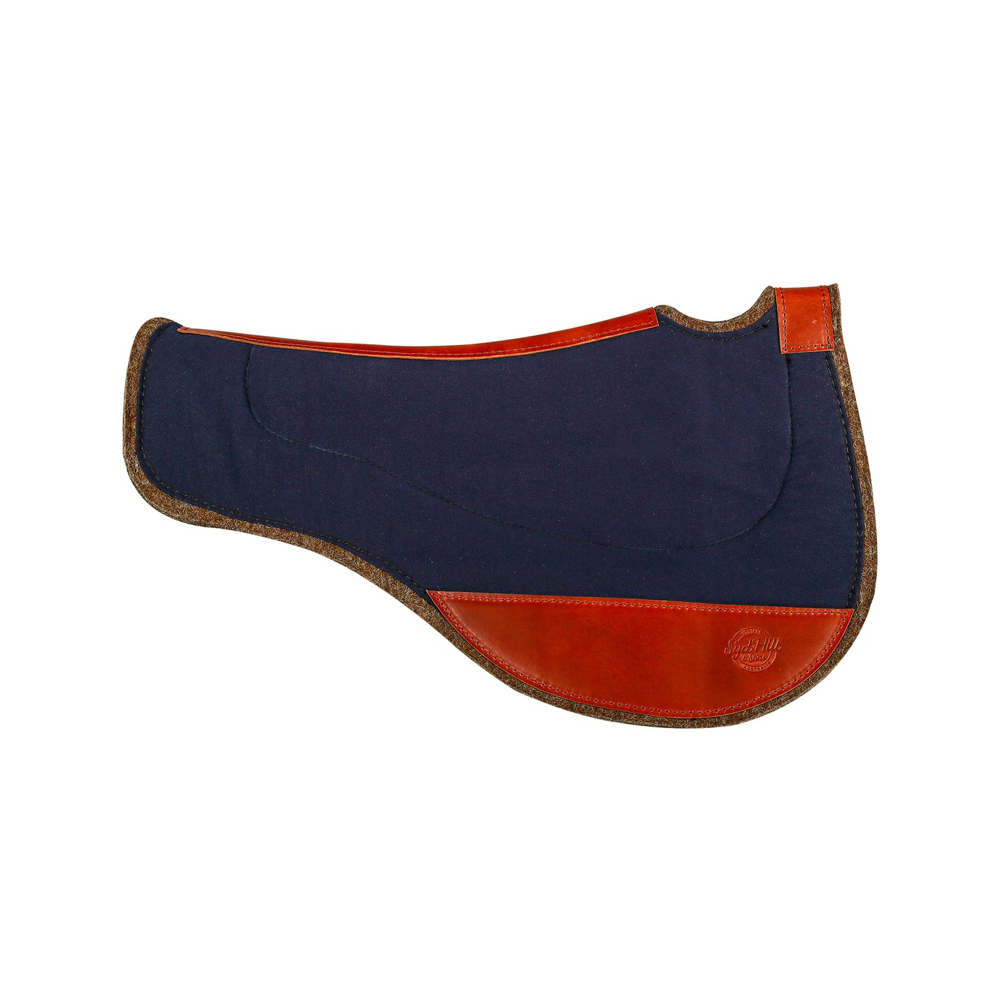 Syd Hill Contoured Round Saddle Pad - Standard